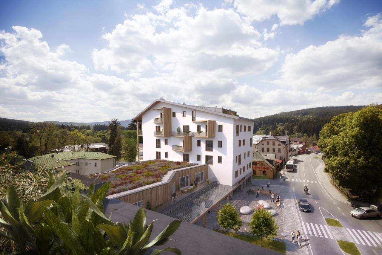 Apartmány Arber&Wellness Zelezna Ruda Exterior foto